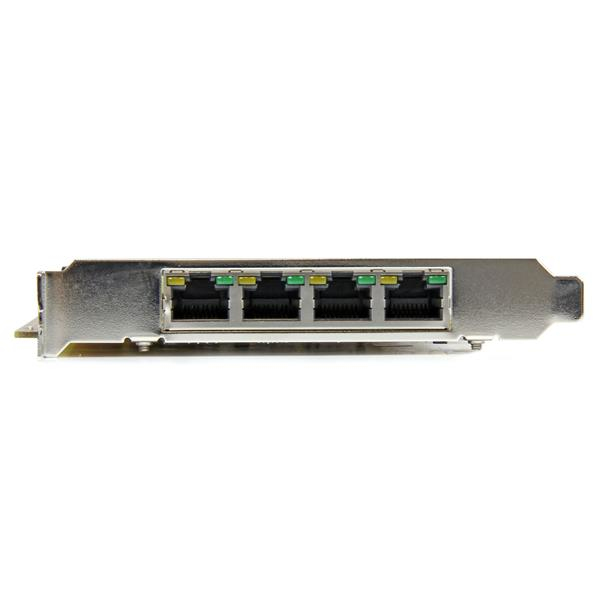 Gigabit Power Over Ethernet Pci-e Network Card 4 Port - Pse / Poe Pci-e Nic