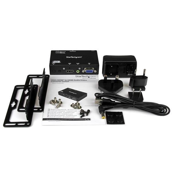Hdmi Vga To Hdmi Converter Switch 2x1 - Auto / Priority Switch