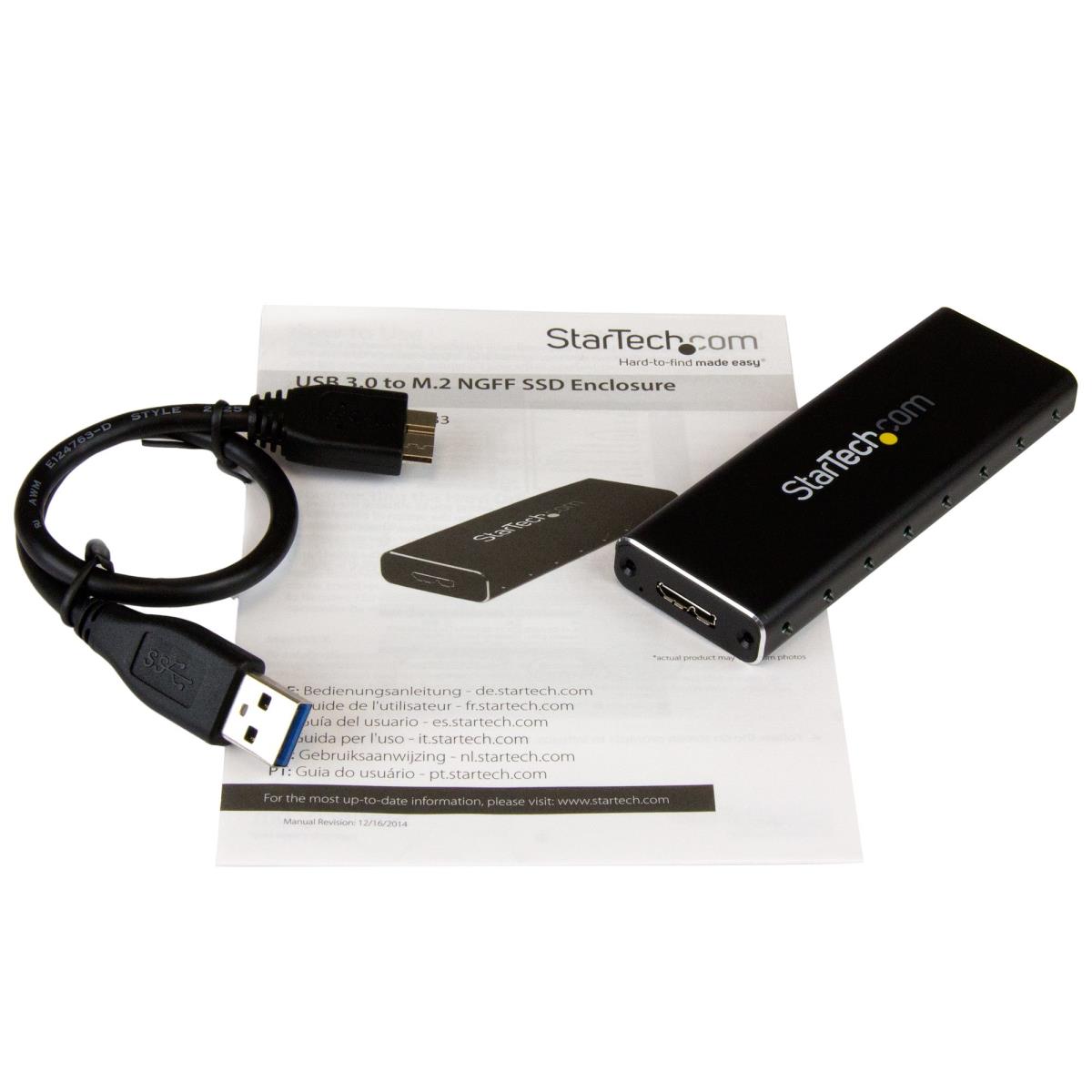 SSD Enclosure W/ Uasp USB 3.0 To M.2 SATA External