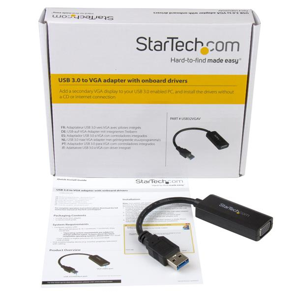 USB 3.0 To Vga Video Adapter - On-board Driver Installation - 1920x1200
