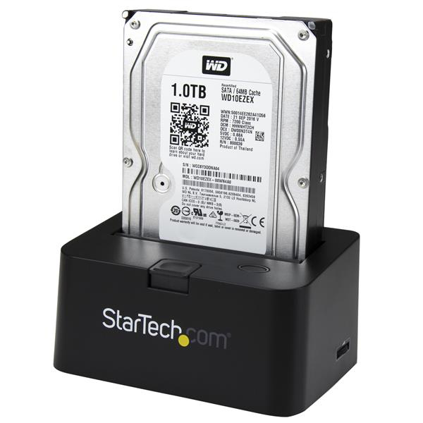 Docking Station - External For 2.5in Or 3.5in SATA III 6gbps Hard Drives - ESATA Or USB 3.0 With Uasp