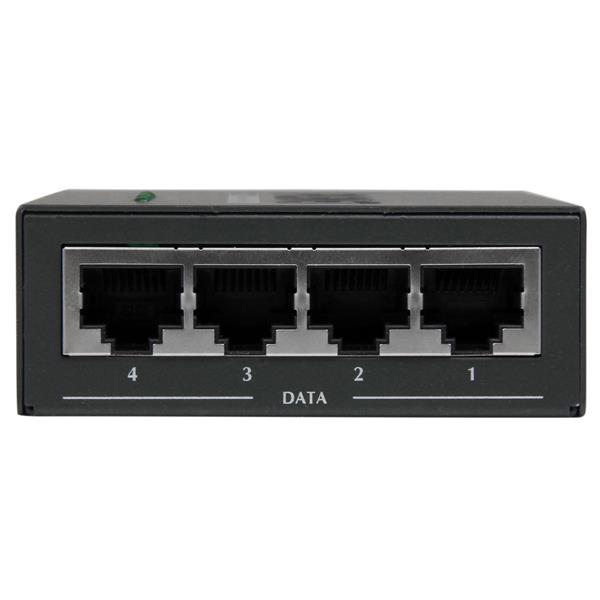 Gigabit Midspan 4-port - Poe+ Injector - 802.3at/af
