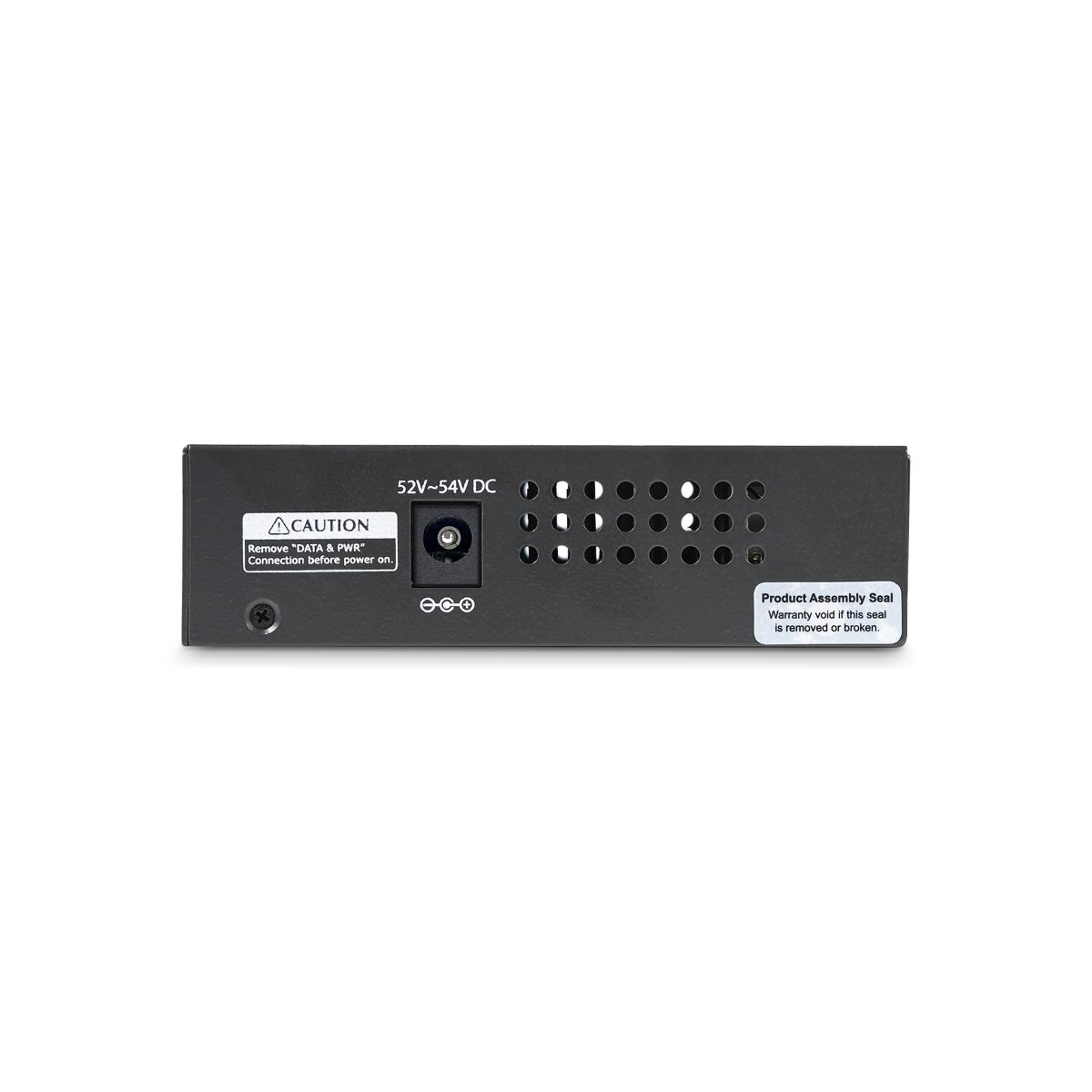 Gigabit Midspan 4-port - Poe+ Injector - 802.3at/af