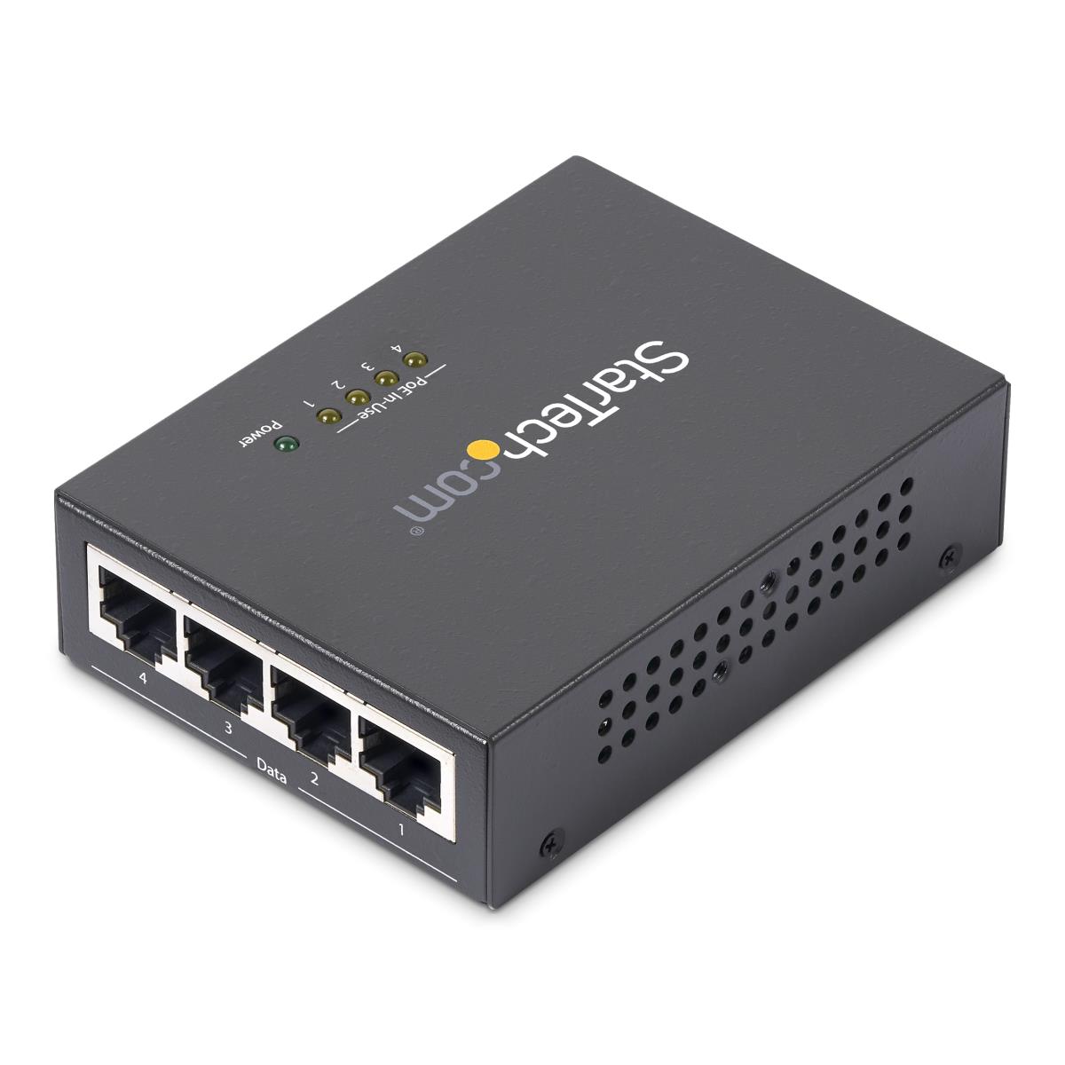 Gigabit Midspan 4-port - Poe+ Injector - 802.3at/af