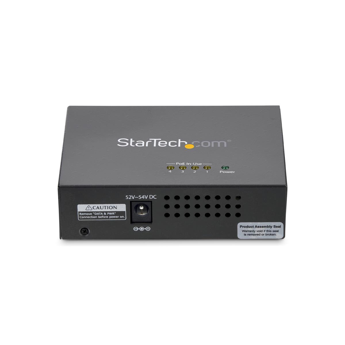 Gigabit Midspan 4-port - Poe+ Injector - 802.3at/af