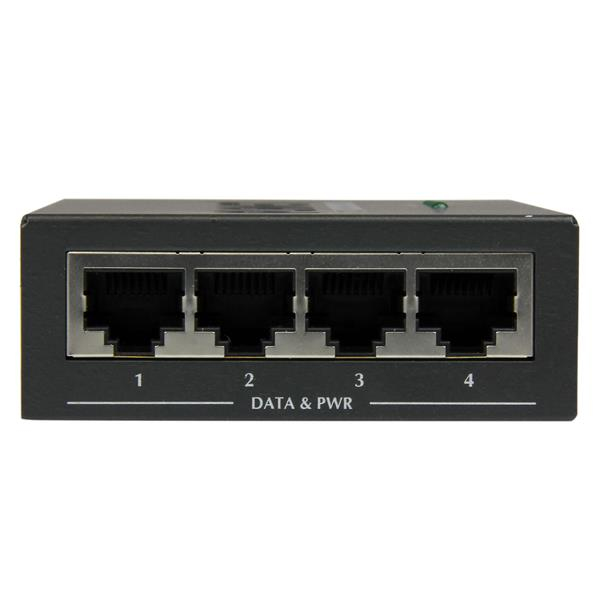 Gigabit Midspan 4-port - Poe+ Injector - 802.3at/af