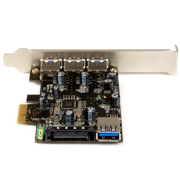Adapter Card1 4port Pci-e USB 3.0 Internal & 3 External Ports