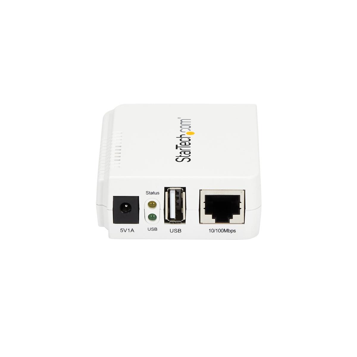 Wi-Fi Network Printserver 1port USB W/ 10/100 Mbps Ethernet Port