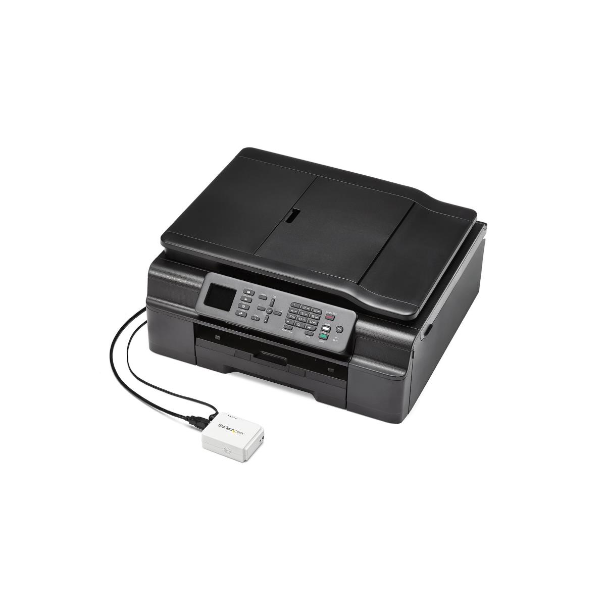 Wi-Fi Network Printserver 1port USB W/ 10/100 Mbps Ethernet Port