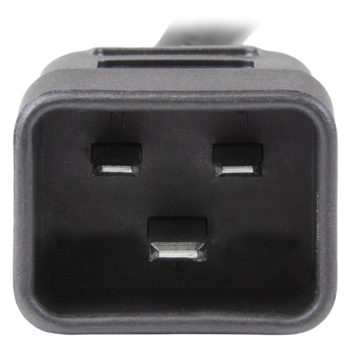 Computer Power Cord - C13 To C20, 14 Awg 2m