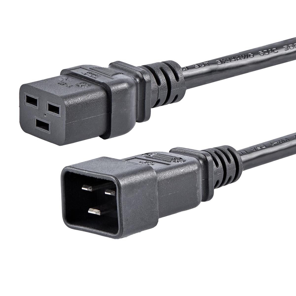 Computer Power Cord - C19 To C20, 14 Awg 2m