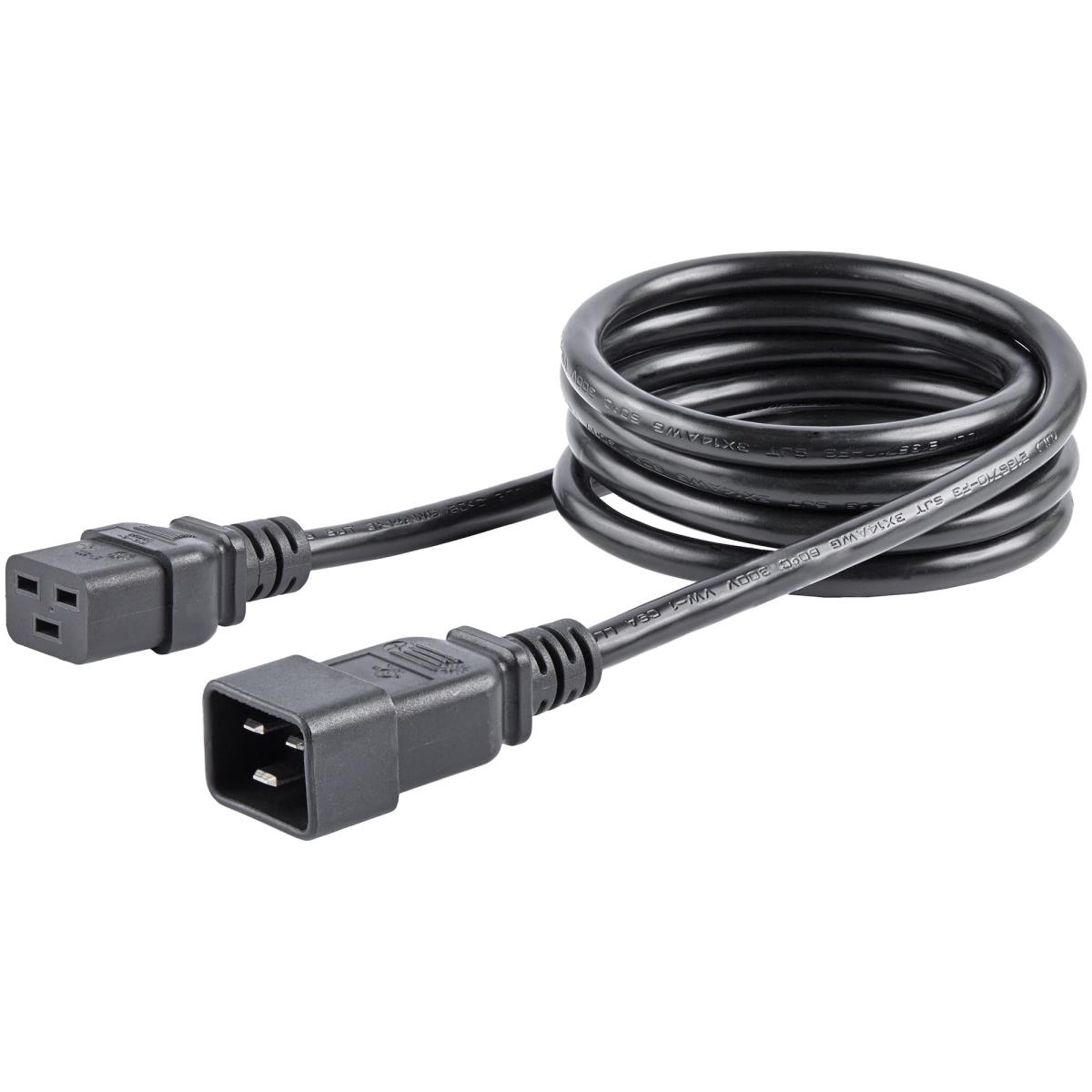 Computer Power Cord - C19 To C20, 14 Awg 2m