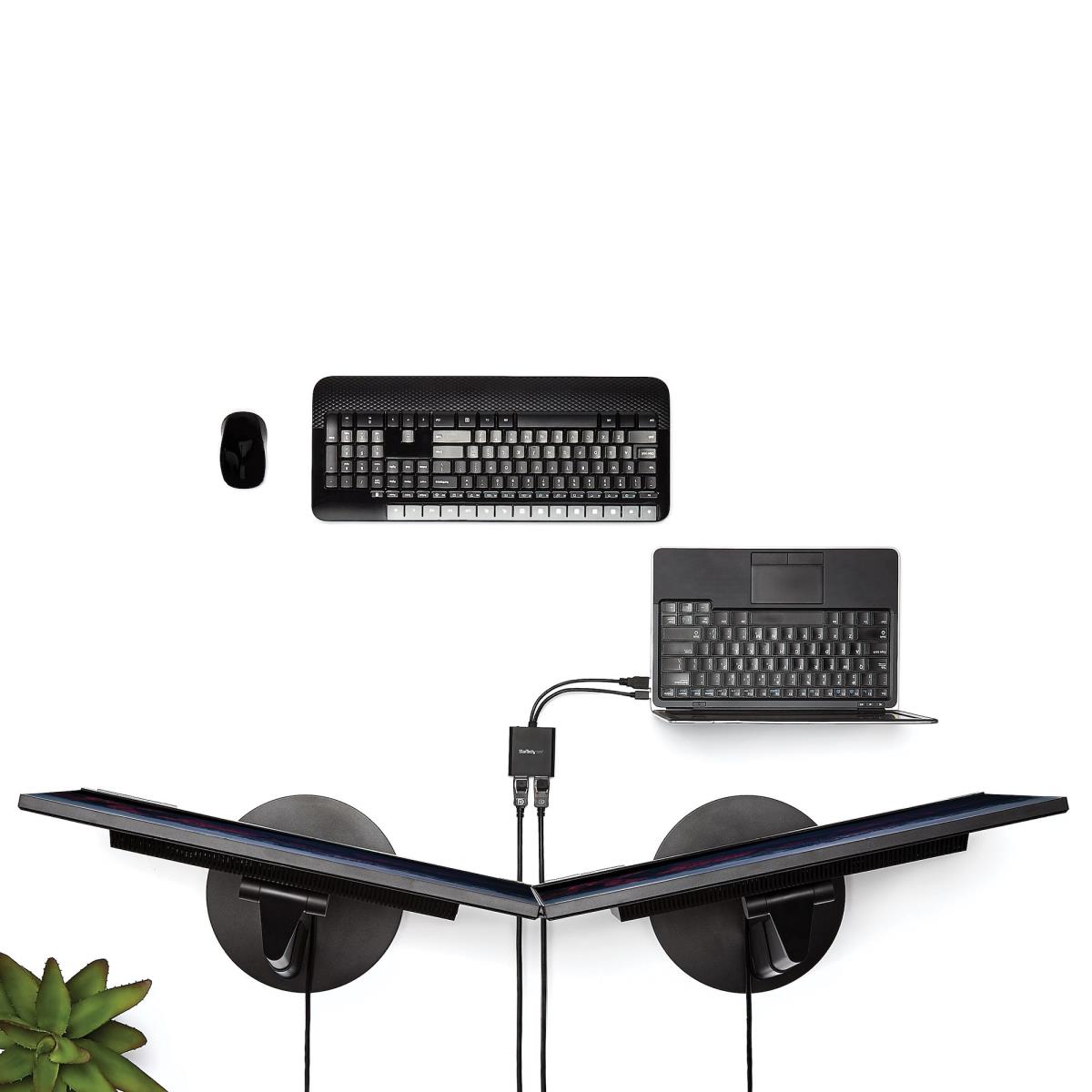 Mst Hub - Mini DisplayPort To 2x DisplayPort