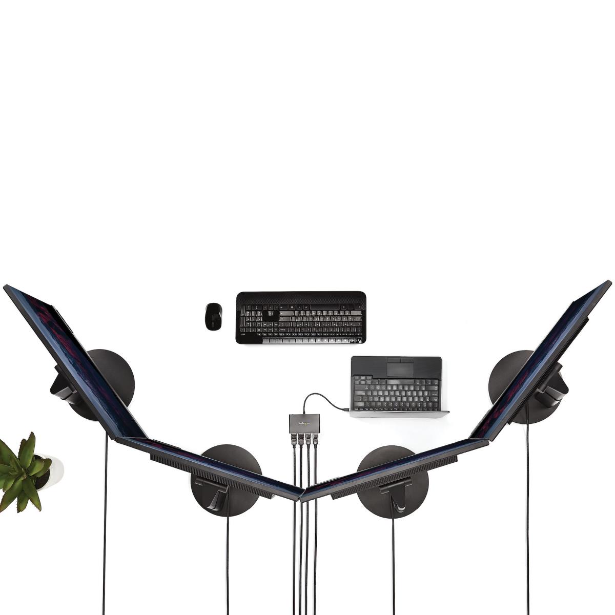 Mst Hub - Mini DisplayPort To 4x DisplayPort