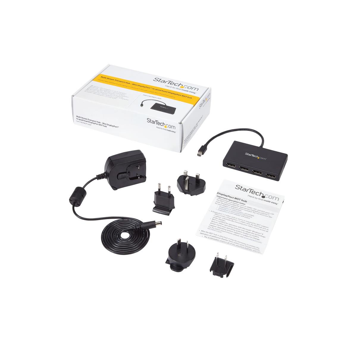 Mst Hub - Mini DisplayPort To 4x DisplayPort