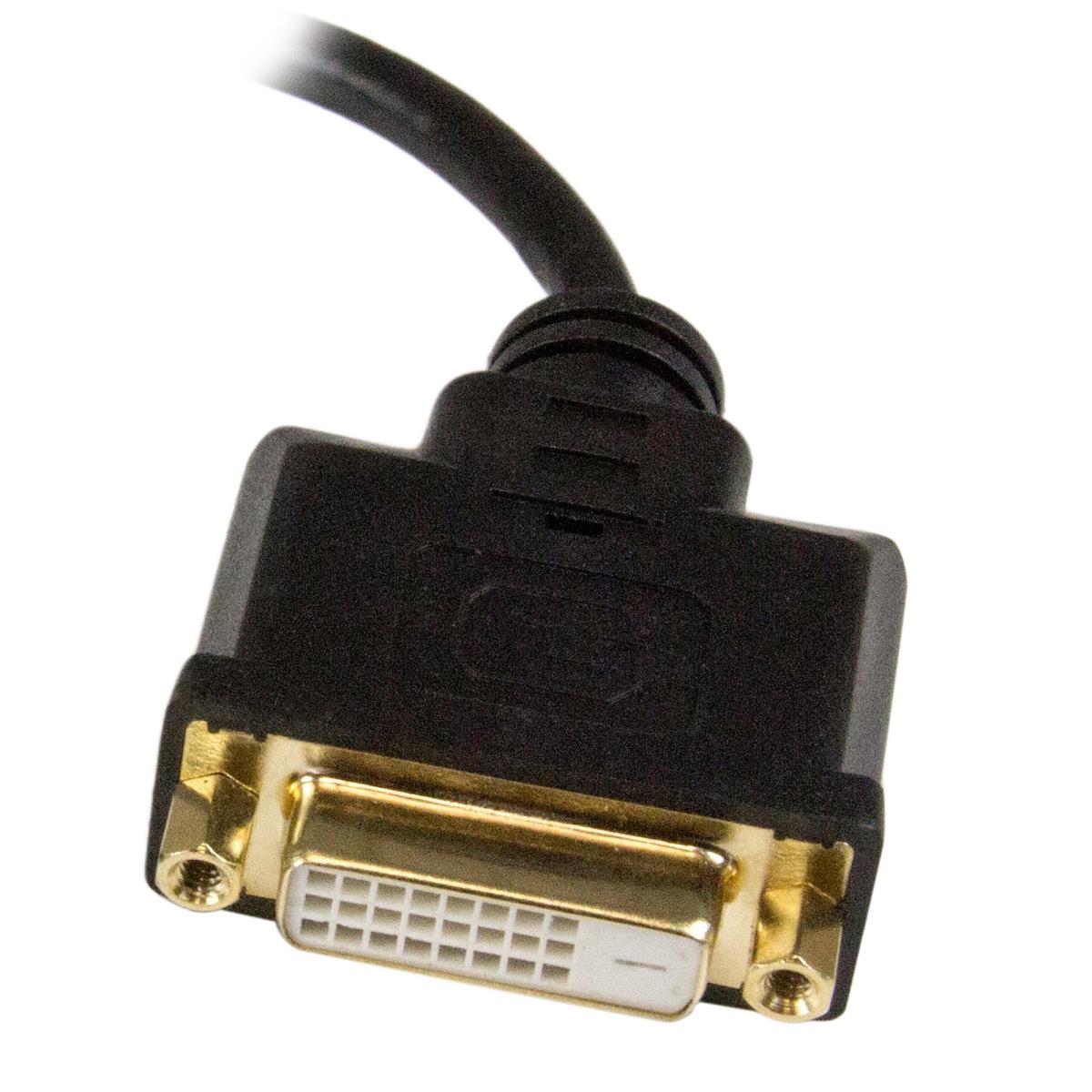Micro Hdmi To DVI-d Adapter M/f - 8in