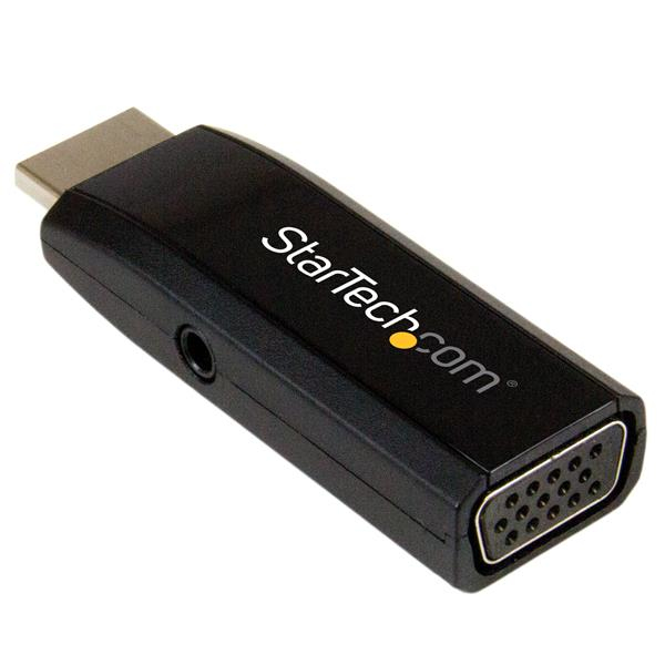 Hdmi To Vga Adapter With Audio Compact Converter Hdmi To Vga