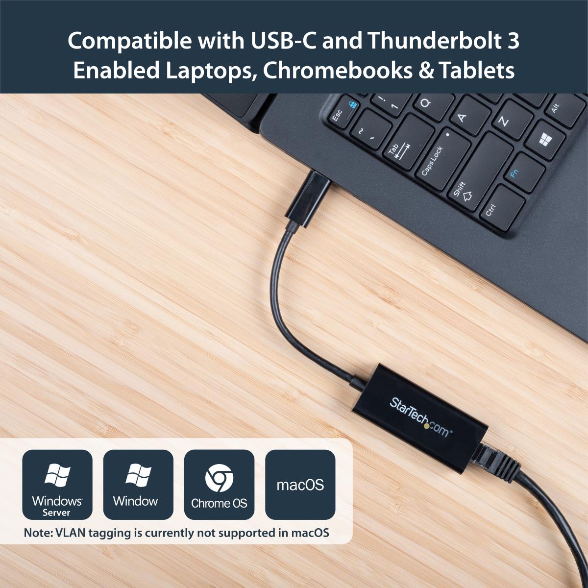 USB-c To Gigabit Network Adapter - USB 3.1 Gen 1 (5 Gbps)