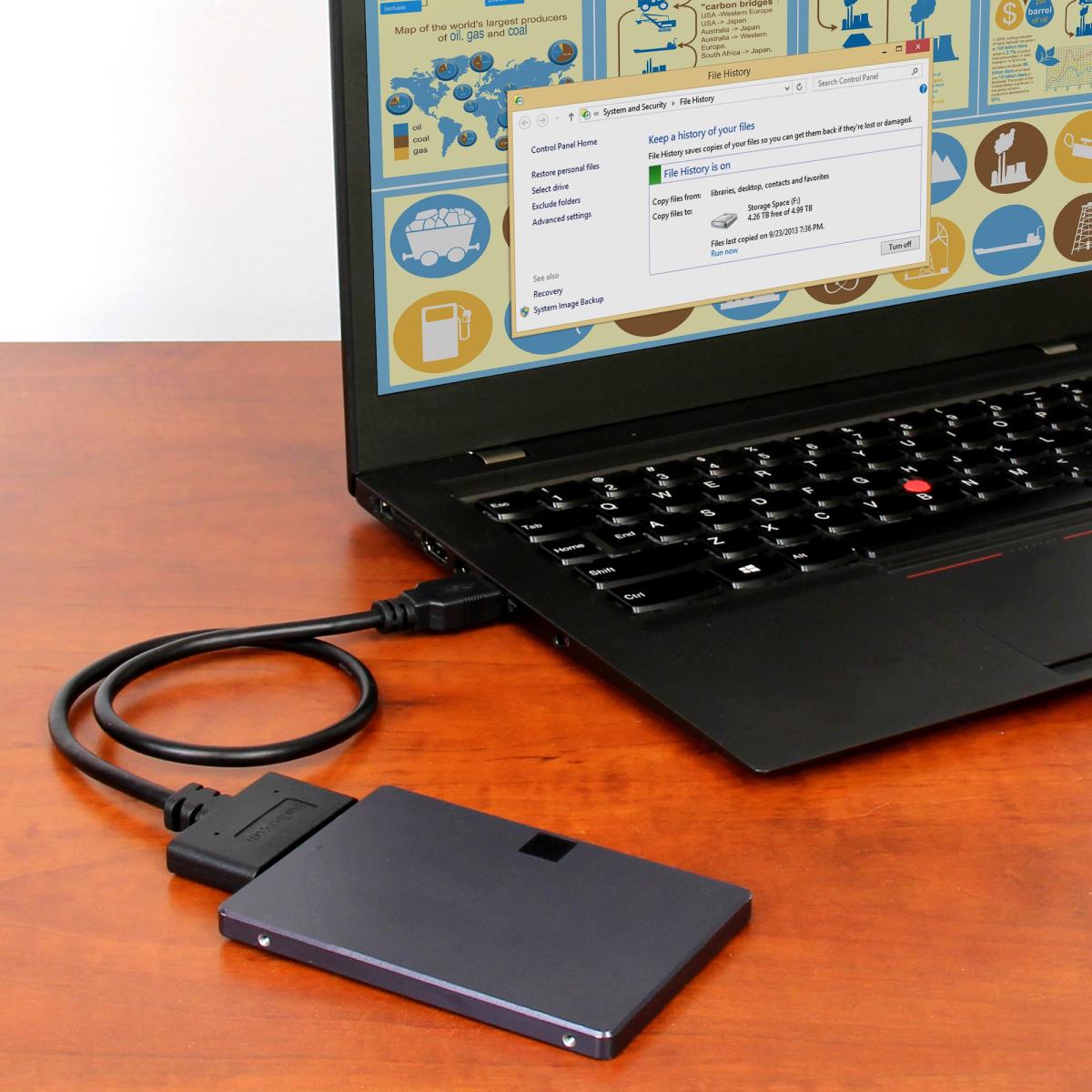 USB 3.1 Gen 2 (10gbps) Adapter Cable For 2.5in SATA Drives