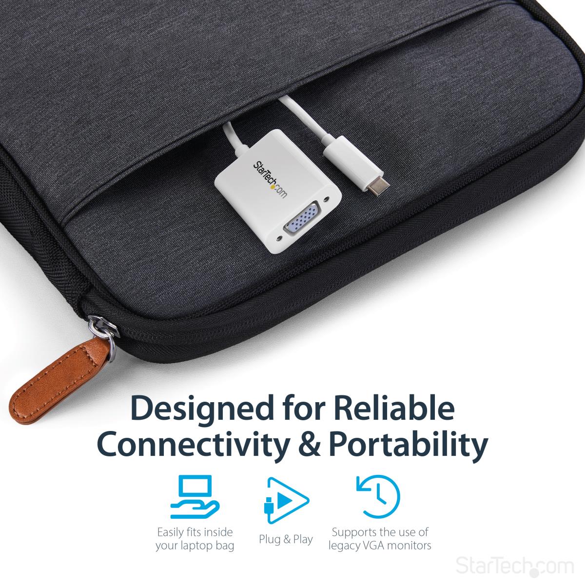 USB-c To Vga Adapter - White