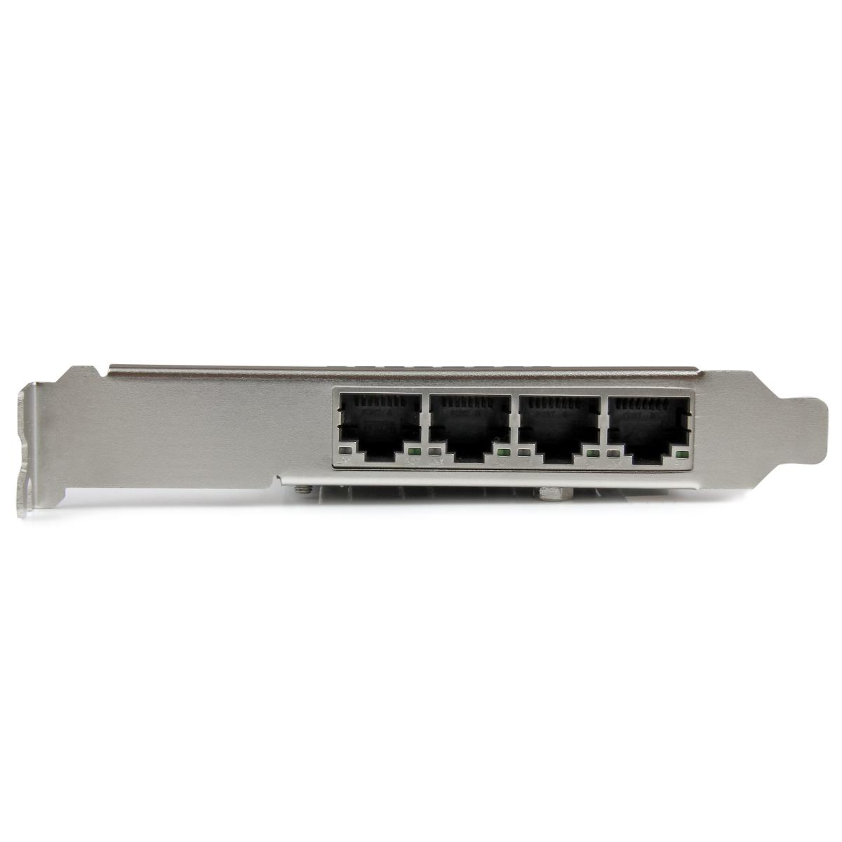 Gigabit Network Adapter Card 4port W/ Intel i350-am4 Chip Pci-e In