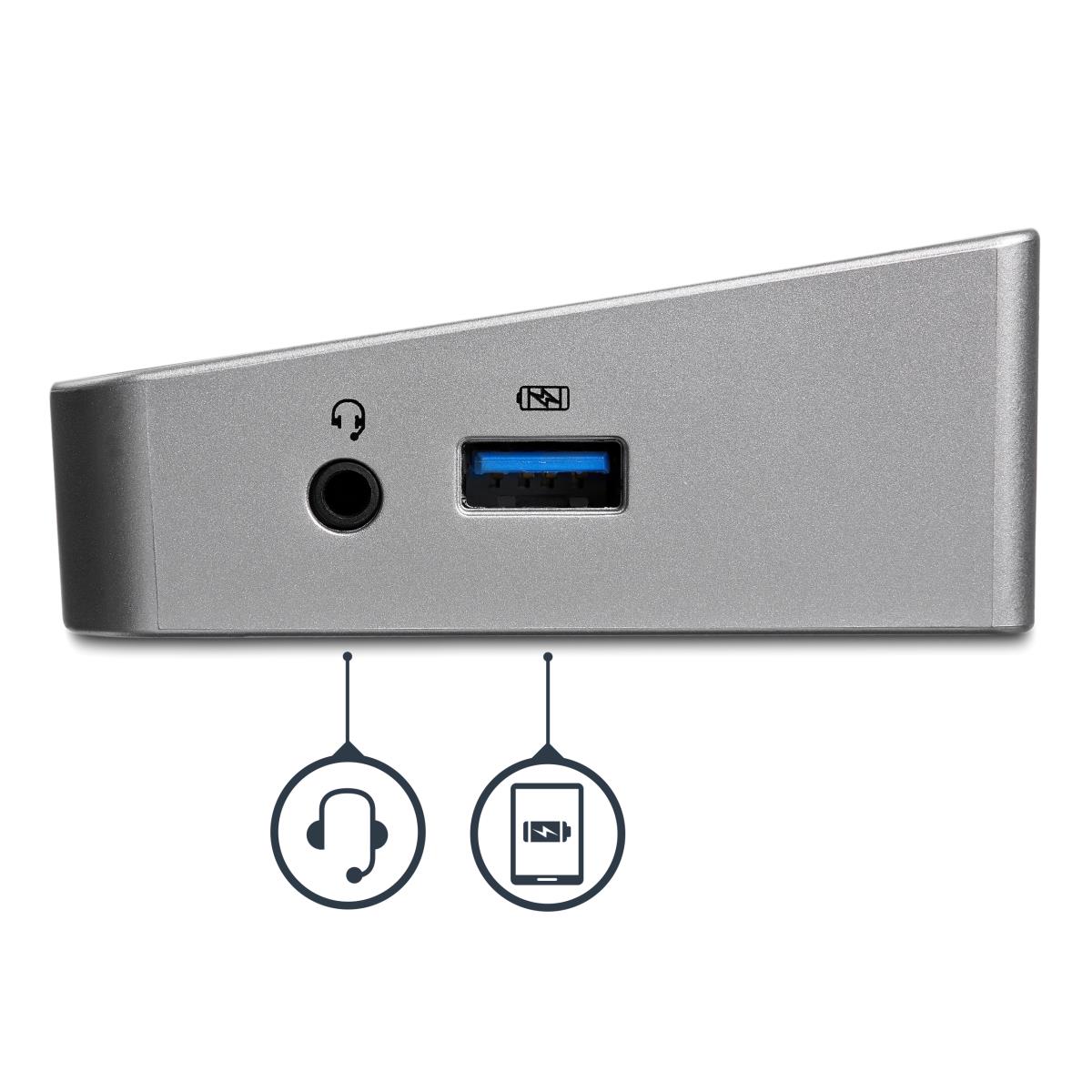 Docking Station - Universal Triple Video USB 3.0 Laptop With 4k