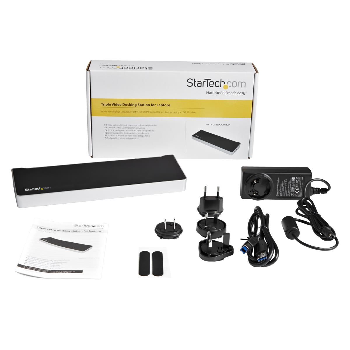 Docking Station - Universal Triple Video USB 3.0 Laptop With 4k