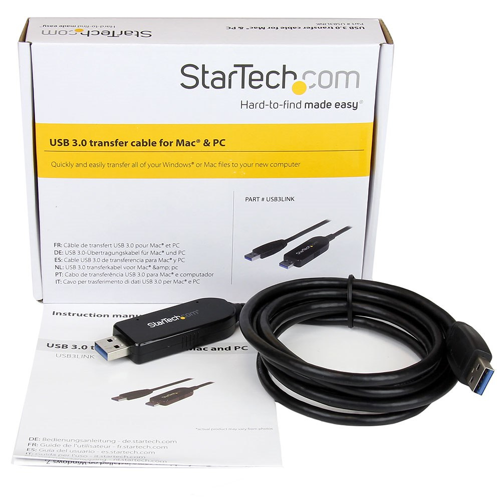 Data Transfer Cable USB 3.0 For Mac And Windows