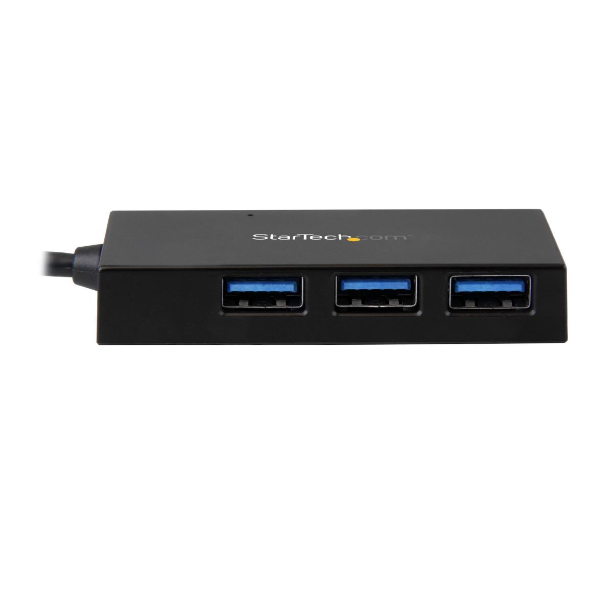 Hub 4-port USB 3.0 - USB-c To 1x USB-c And 3x USB-a