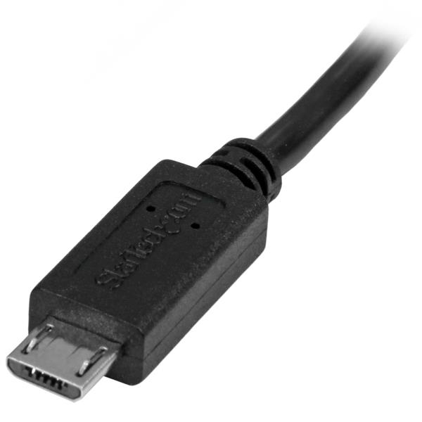 Micro-USB Extension Cable - M/f - 0.5m