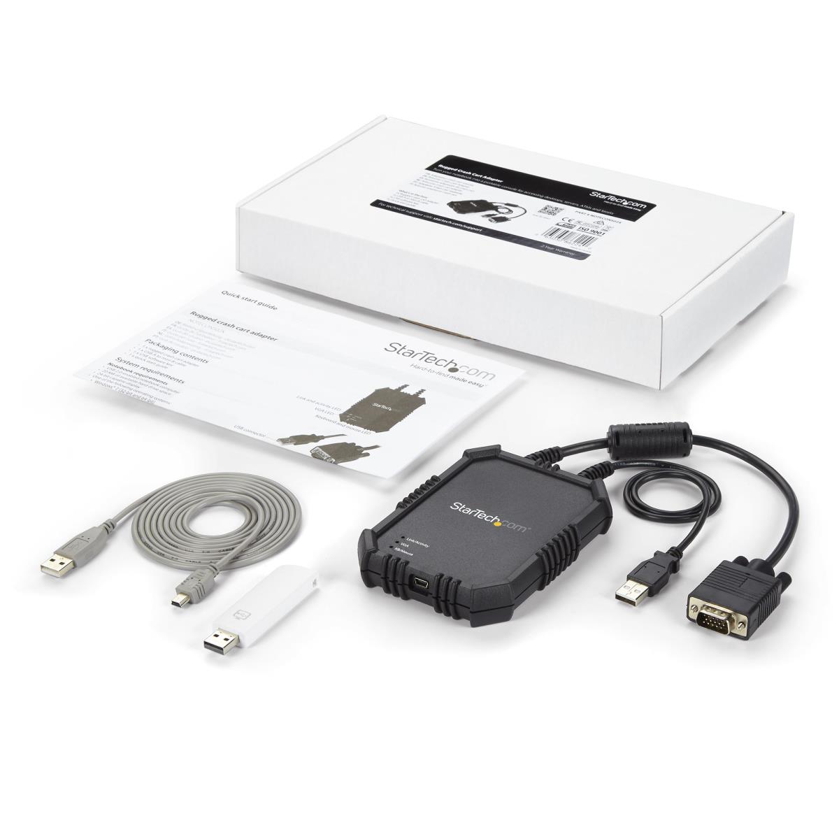 KVM Console Laptop-to-server With Rugged Housing