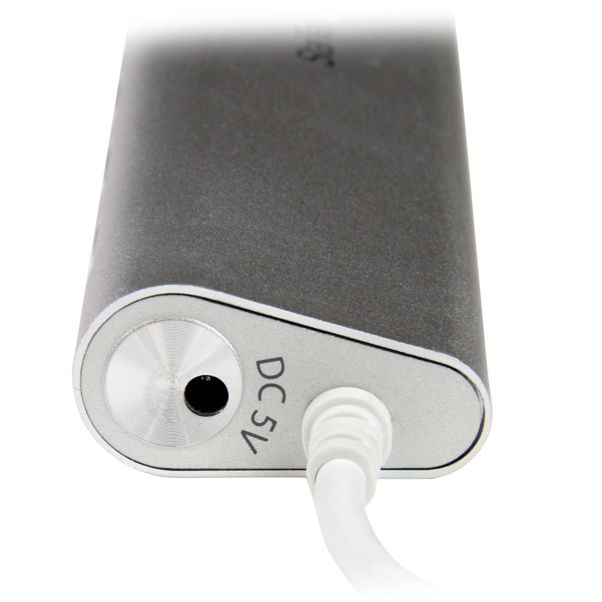 Compact USB 3.0 Hub 7-port With Built-in Cable
