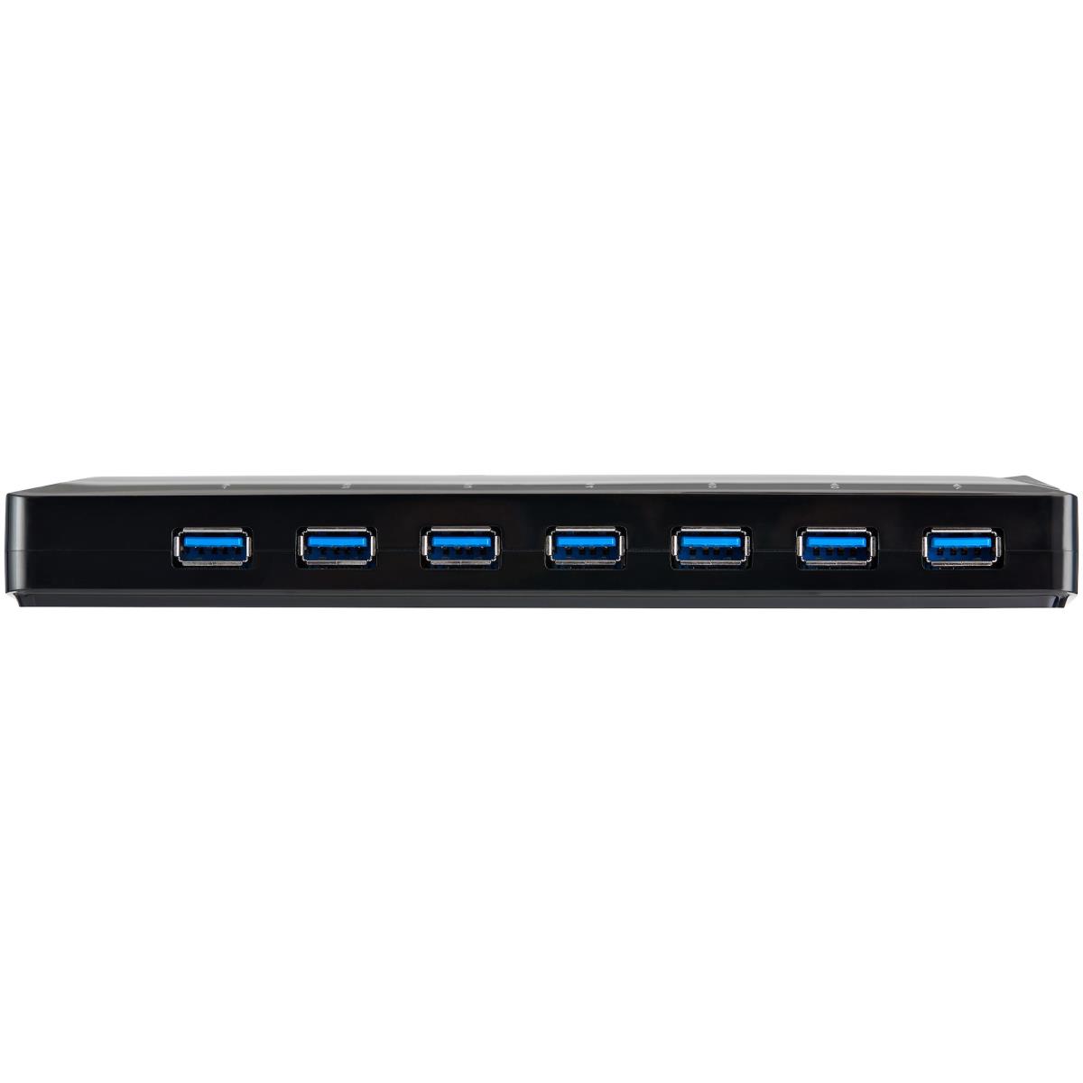 Hub Plus Dedicated Charging Ports 7-port USB 3.0 - 2 X 2.4a Ports