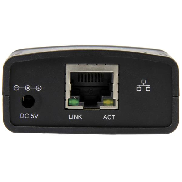 Network Low Profiler Print Server 10/100mbps Ethernet To USB 2.0