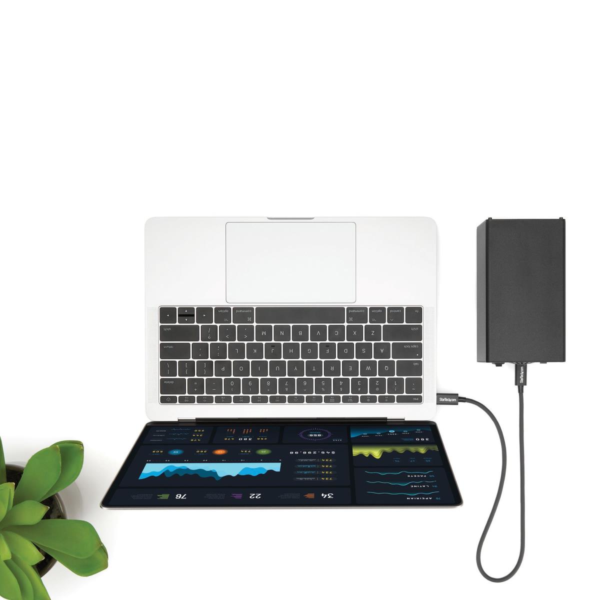 Thunderbolt 3 USB-c Cable 50cm 40gbps