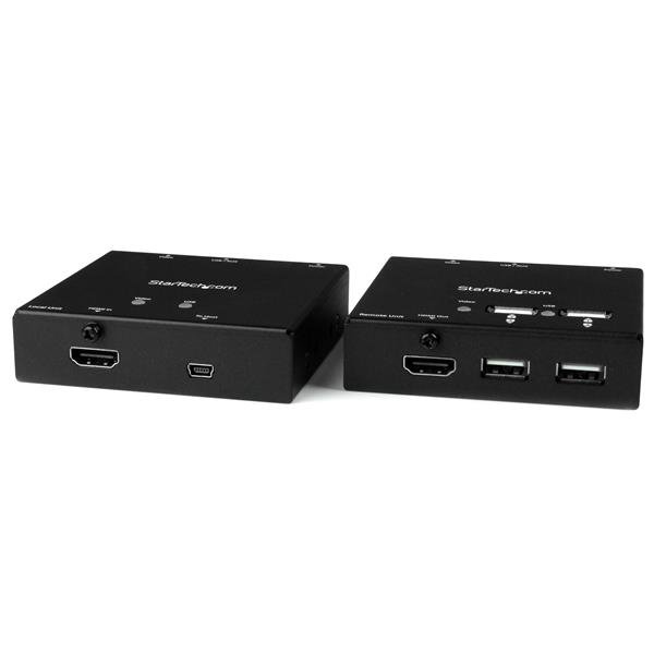 Hdmi Extender With 4 Port USB Hub 50m Hdmi Over CAT6 1080p