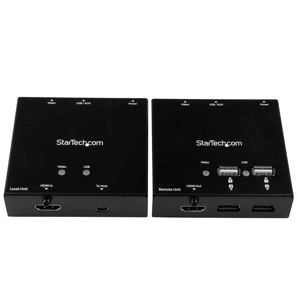 Hdmi Extender With 4 Port USB Hub 50m Hdmi Over CAT6 1080p