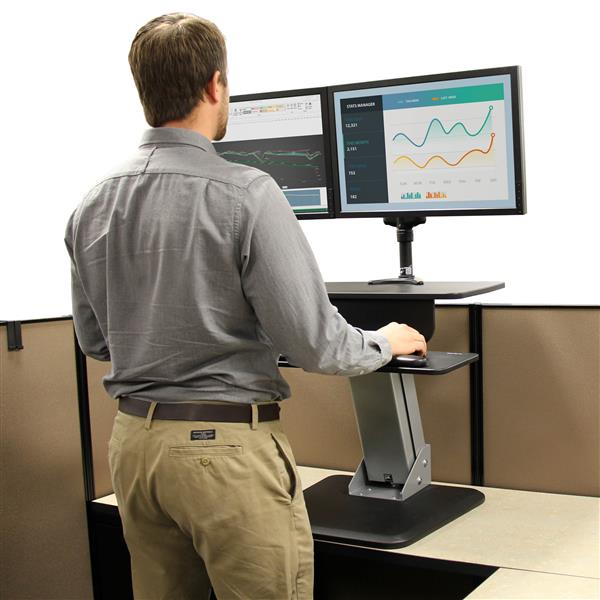 Ergonomic Sit-to-stand Workstat Ion One Touch Height Adjustment