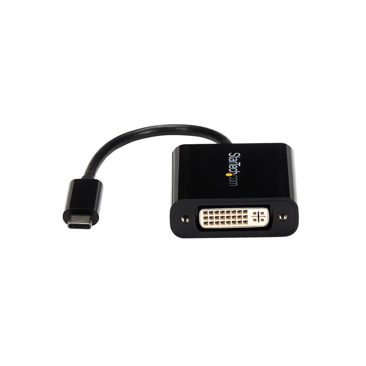 USB Type C To DVI Adapter USB-c DVI Video Converter-black