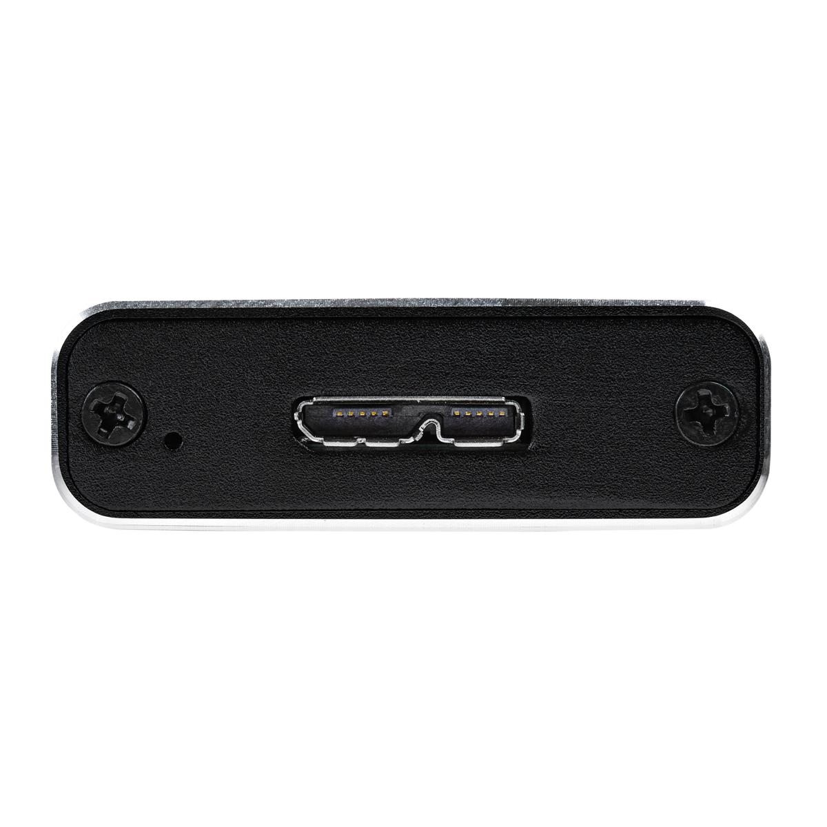 Portable M.2 Ngff SATA Enclosure - USB 3.1 (10gbps) With USB-c Cable