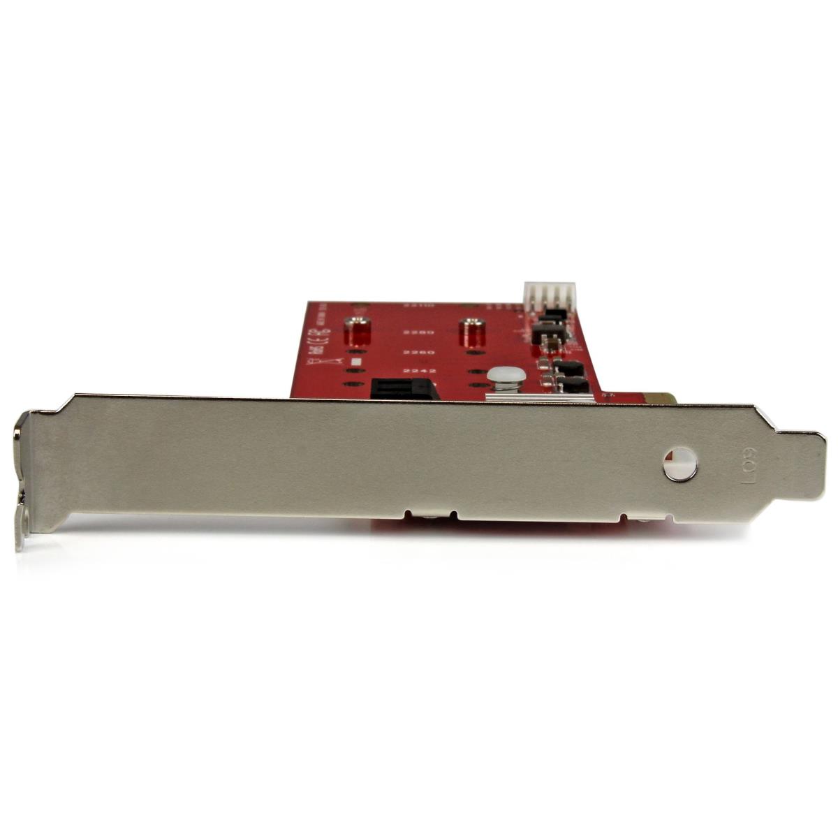 SSD Raid Controller Card Plus 2x M.2 Ngff/ 2x SATA III Ports - Pci-e
