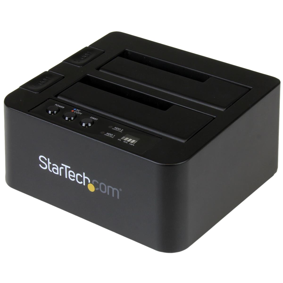 Dock - Standalone Duplicator USB 3.1 (10gbps) For 2.5in & 3.5in SATA SSD/HDD Drives - HDD Cloner