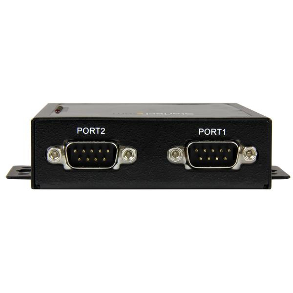 Ethernet Device Server - Rs232 - Metal And Mountable 2-port Serial-to-ip