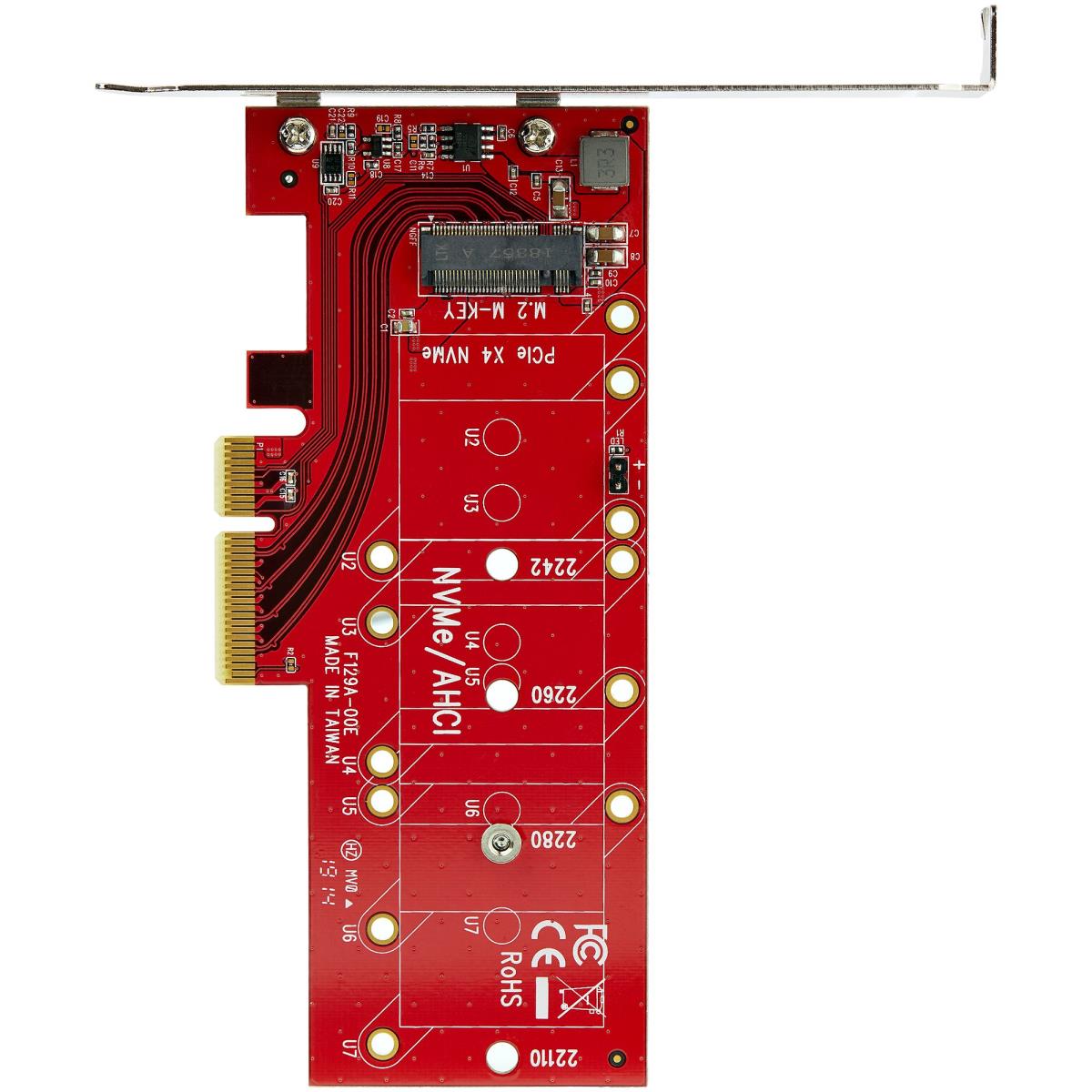 Pci-e X4 To M.2 Pci-e SSD Adapter M.2 Ngff SSD Nvme Achi Adapter