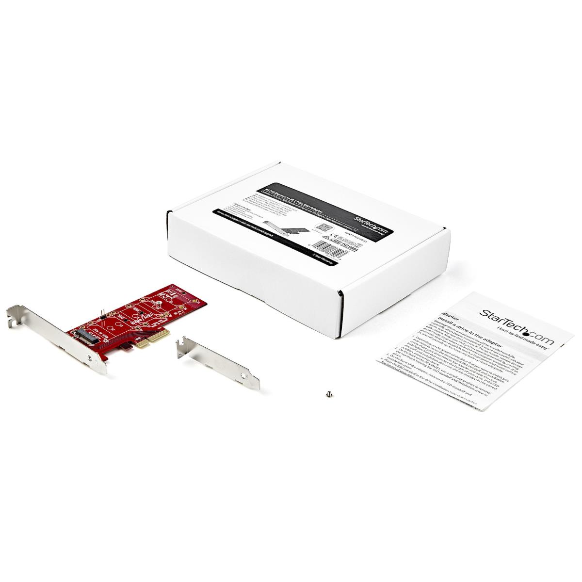 Pci-e X4 To M.2 Pci-e SSD Adapter M.2 Ngff SSD Nvme Achi Adapter