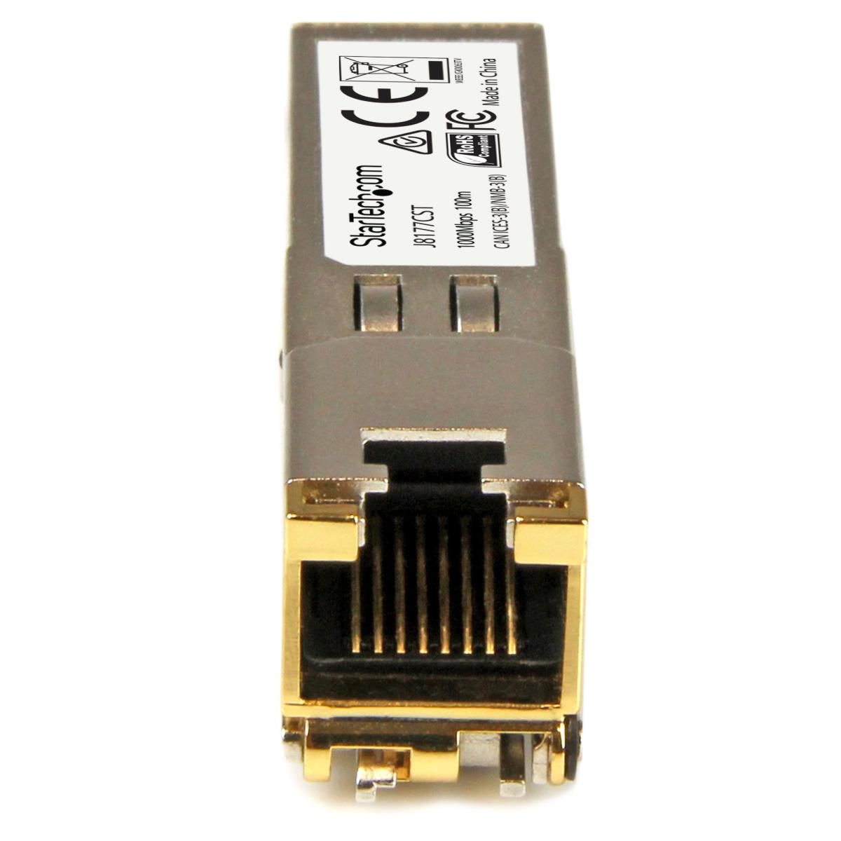 Gigabit Rj45 Copper Sfp Transceiver Module - Hp J8177c Compatible