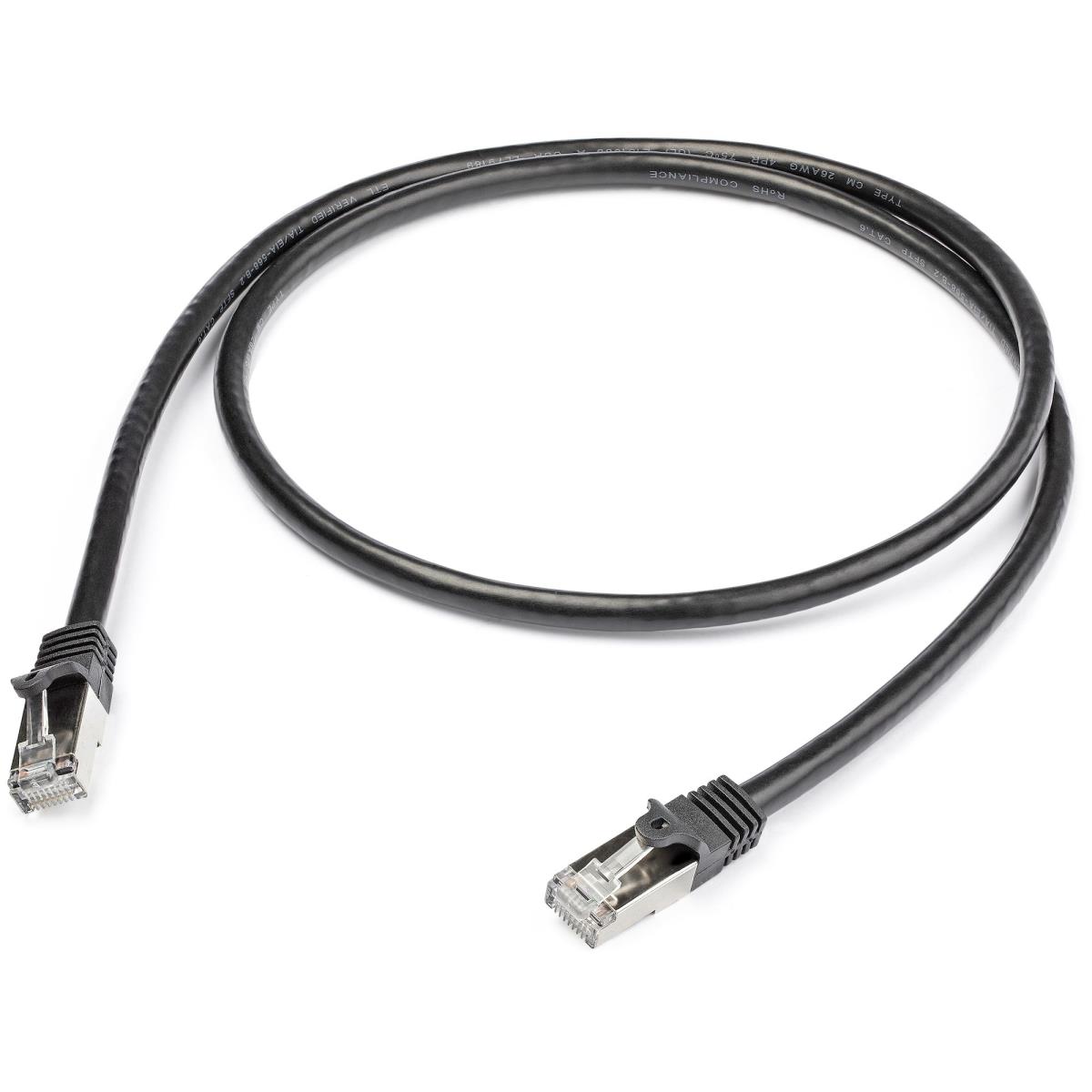 Patch Cable - CAT6 - Sftp - 1m - Black