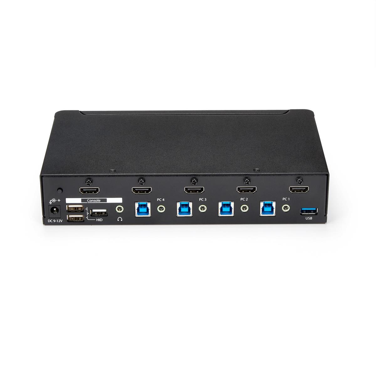 KVM Switch Hdmi - 4-port KVM Built-in USB 3.0 Hub-1080p