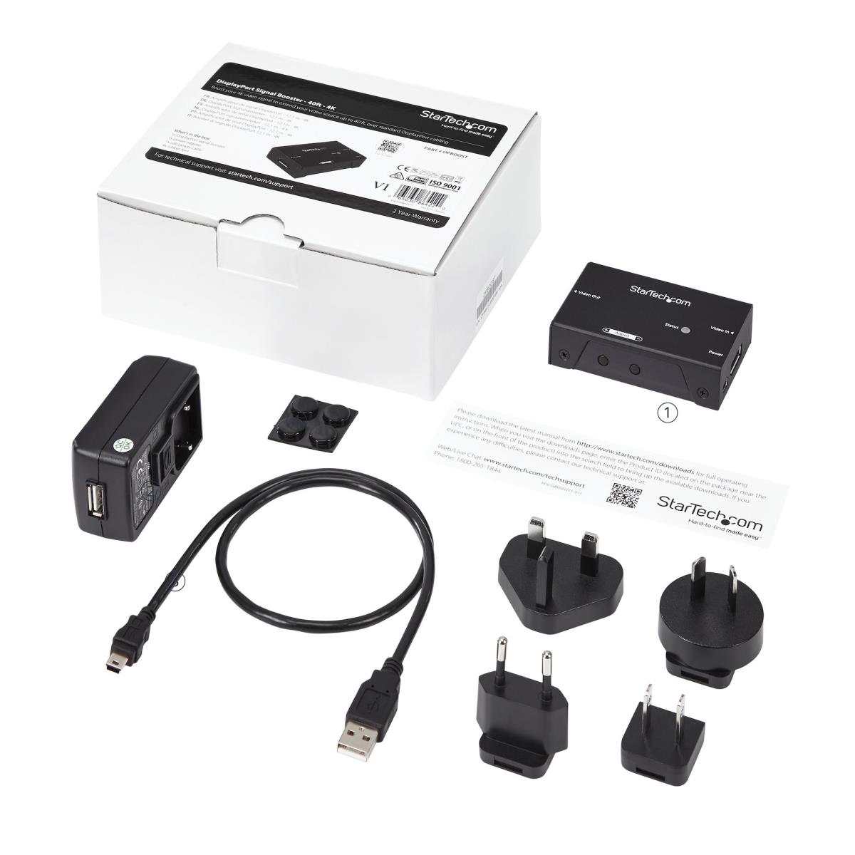 DisplayPort Signal Booster - Dp Extender - 4k 60hz