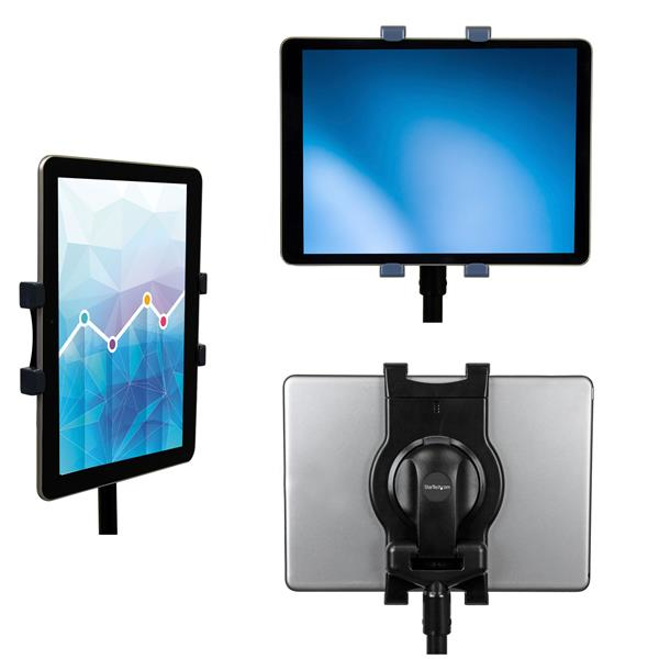 Portable Tripod Floor Stand Tablets 7in To 11in-adjustable
